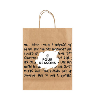 Four Reasons | Brown Paper Bags | Pack of 10